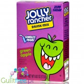 Jolly Rancher Singles to Go Green Apple - saszetki bez cukru, napój instant, Zielone Jabłuszko