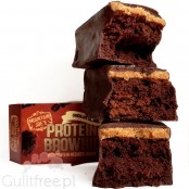 Mountain Joe's Protein Brownie Chocolate Caramel - proteinowe brownie czekoladowo-karmelowe w polewie czekolaadowej