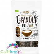 Diet Food Bio Keto Granola Kakao & Pomarańcza - ketogeniczna granola śniadaniowa z erytrolem