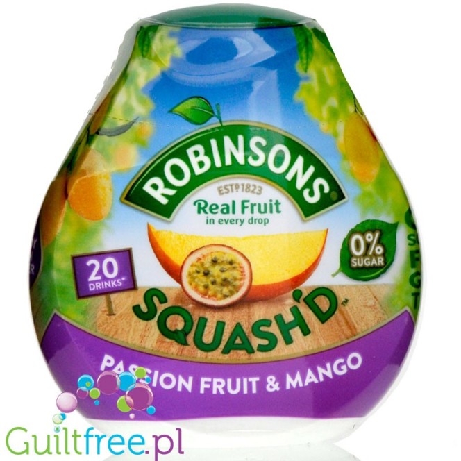 Robinsons Squash'd Passion Fruit & Mango skoncentrowany smacker do wody