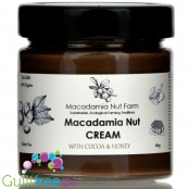 Macadamia Nut Farm, Cocoa & Honey - organiczne surowe masło makadamia z miodem i kakao