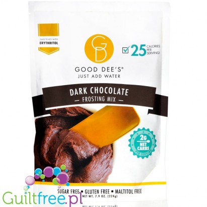 Good Dee's, Frosting Mix, Dark Chocolate 7.8 oz
