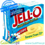 Jell-O Banana Low Fat Sugarfree pudding