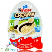 Kinder Creamy Milky & Crunchy (CHEAT MEAL) - deser mleczny z Indii
