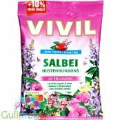 Vivil Salbei - cukierki bez cukru z ekstraktem szałwii i witaminą C