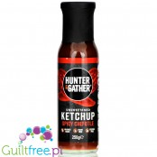 Hunter & Gather Spicy Chipotle Ketchup - pikantny keto keczup niesłodzony, bez słodzików, 49kcal