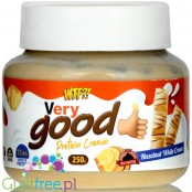 Max Protein WTF Hazelnut & White Cream - krem laskowo-śmietankowy bez dodatku cukru