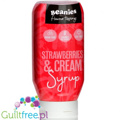 Beanies Syrup Strawberries Cream