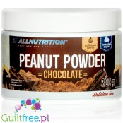 AllNutrition Peanut Powder Chocolate defatted roasted peanut powder with cocoa, 48g protein