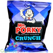 Mr Porky Crunchy - potrójnie prażone keto chrupki z wieprzowiny