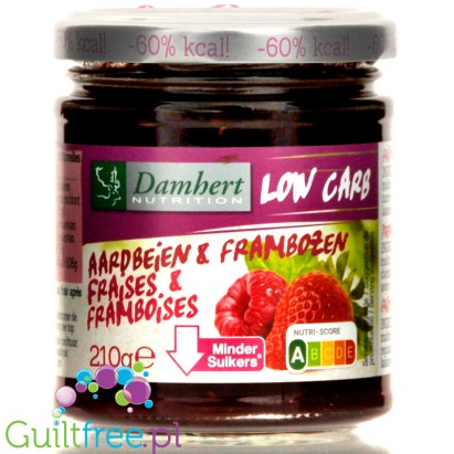 Damhert Tagatesse Con w calorie raspberry jam