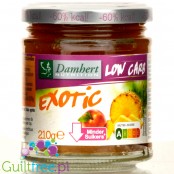 Damhert Tagatesse exotic fruit jam (pineapple, peach, passion fruit, mango)