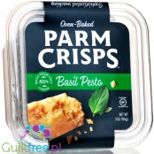 ParmCrisps Oven-Baked Parm Crisps, Basil Pesto 3.0 oz (85g)