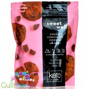 Sweetwell Keto Friendly Cookies, Double Chocolate w/Collagen 3.2 oz
