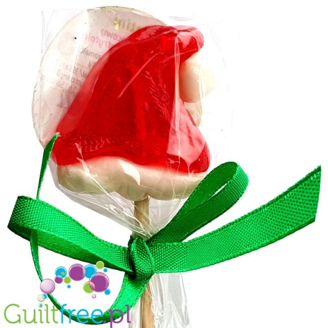 Santini Santa's Cap sugar free lollipop with xylitol