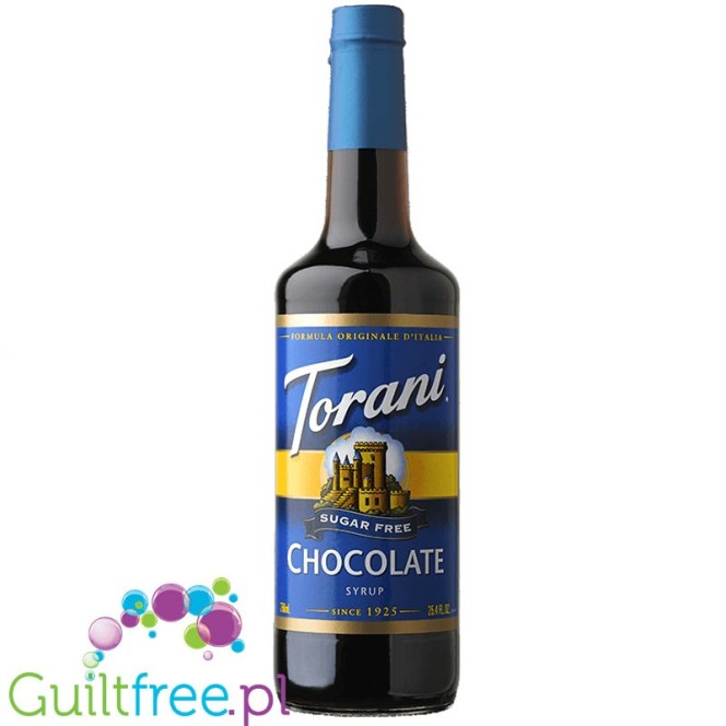 Torani Chocolate 0,75L - sugar free barista coffee syrup