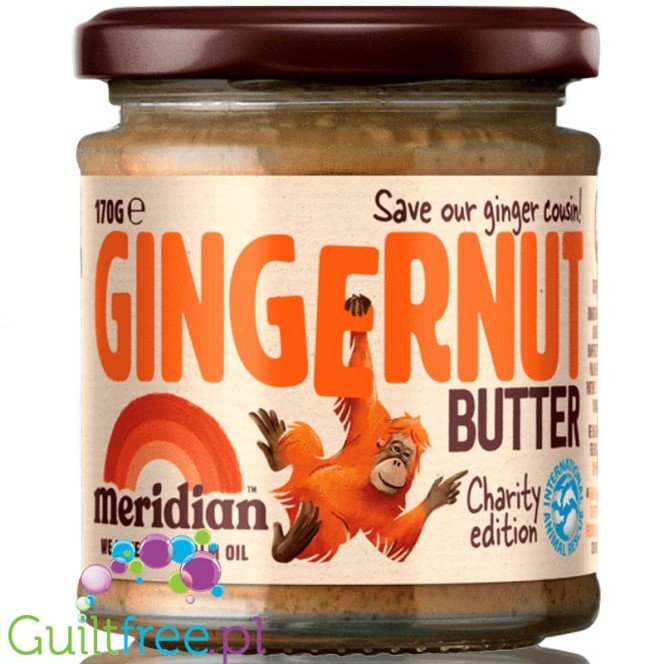 Meridian Gingernut Butter - masło orzechowe z imbirem i cynamonem