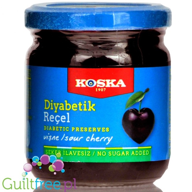 Koska Diabetic Cherry - dżem wiśniowy bez dodatku cukru