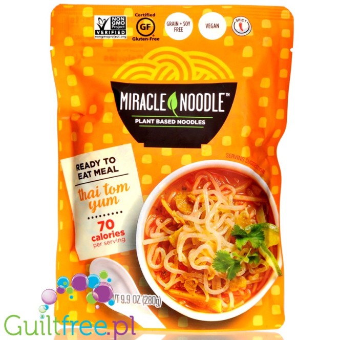 Miracle Noodle Vegan Thai Tom Yum 280g ready to eat shirataki meal