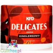 KFD Delicates - Krem Kinderowy, mleczno-orzechowy krem z chrupkami ryżowymi