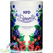 KFD Low calorie fruit jelly-spread, Forrest Fruits
