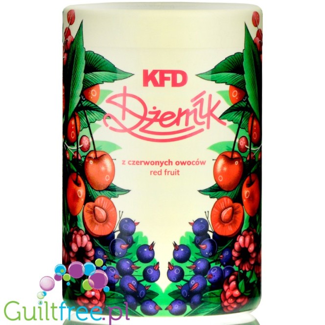 KFD Dżemik niskokaloryczny Czerwone Owoce 1KG, 39kcal
