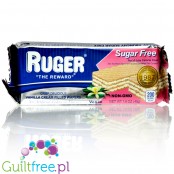 Ruger Vanilla Cream Wafers - wafelki bez cukru z kremem waniliowym