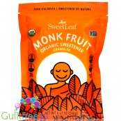 SweetLeaf Monk Fruit Sweetener, Organic, Granular - keto słodzik w proszku