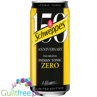 Schweppes Indian Tonic Zero Anniversary sugar free 250ml