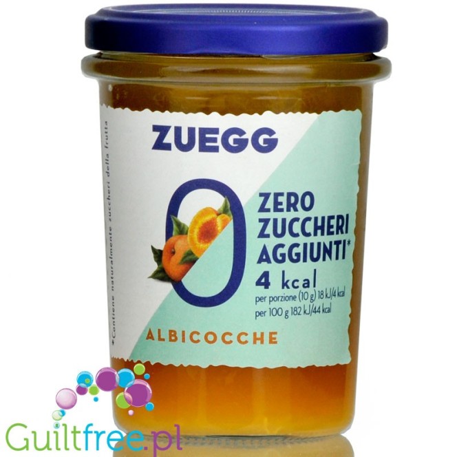 Zuegg Zero Albicocca no added sugar apricot jam