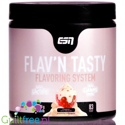 ESN Flav N Tasty Flavour System (250g) Strawberry White Chocolate