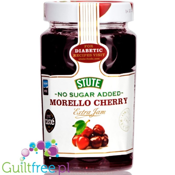 Stute Diabetic Morello Cherry sugar free fruit spread