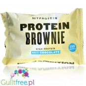 Myprotein Brownie White Chocolate - blondie z białą czekoladą 23g białka, 75% mniej cukru