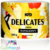 KFD Delicates - Krem Rafałkowy, mleczno-kokosowy krem z chrupkami ryżowymi