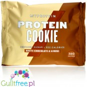 Myprotein Protein Cookie White Chocolate Almond - huge cookie 50% protein