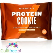 Myprotein Protein Cookie Chocolate Orange - huge cookie 50% protein