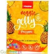 Prozis Veggie Gelly Agar-Agar Pineapple - wegańska galaretka bez cukru i żelatyny, Ananas
