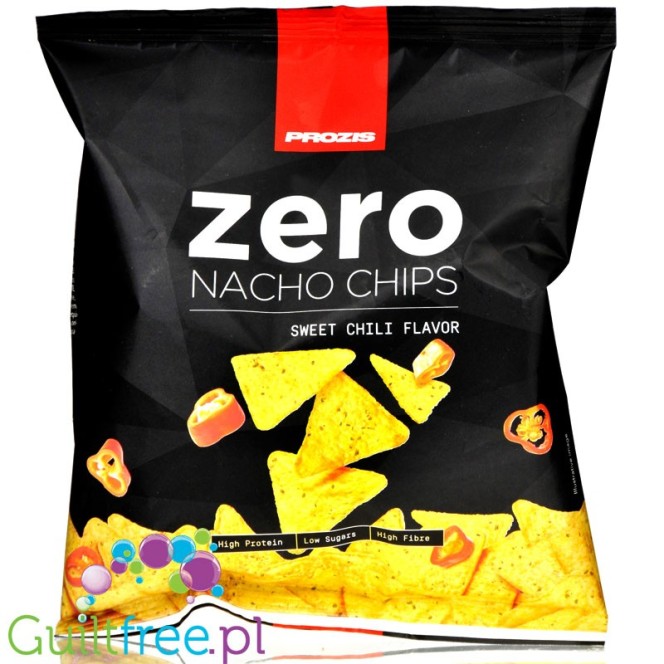 Prozis Zero Nacho Sweet Chili - chipsy wysokobiałkowe Słodkie Chili