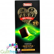 Torras Zero Menta - dark chocolate 72% cocoa without added sugar