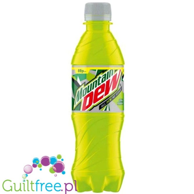 Mountain Dew sugar free 0,375L