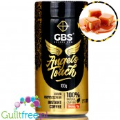 GBS Angel's Touch instant flavored coffee with caffeine boost, Caramel