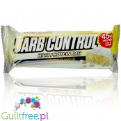 Body Attack Carb Cotrol Lemon Quark Flavor - White Protein Bars with no added sugar in white chocolate