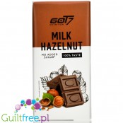Got7 Chocolate Hazelnut - mleczna czekolada z orzechami bez dodatku cukru