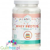 Alani Nu Whey Protein Confetti Cake - odżywka białkowa WPI & WPH z DigeZyme® i VitaCherry®