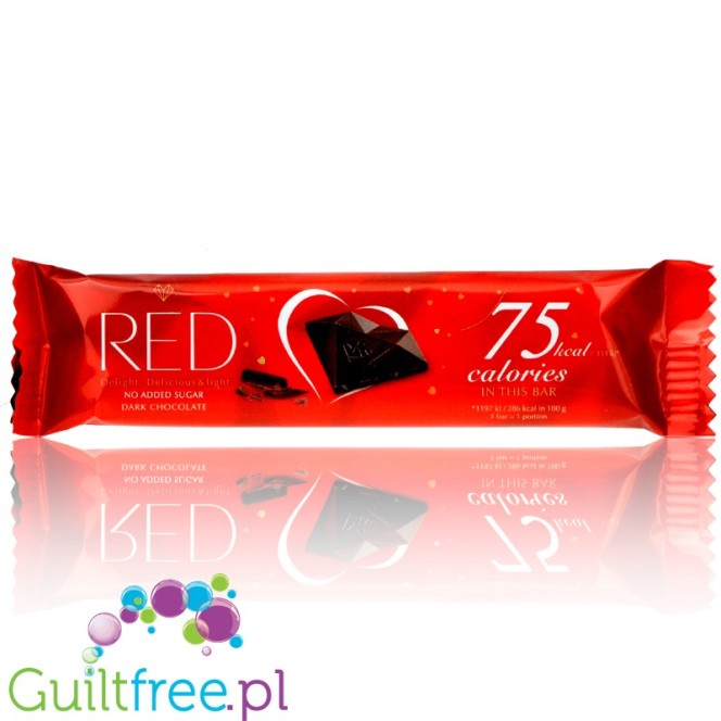 RED Delight Dark Chocolate 75kcal