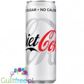 Diet Coke 250ml slim can, wersja na rynek UK