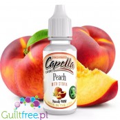 Capella Peach (Stevia) - skoncentrowany aromat spożywczy bez cukru i bez tłuszczu ze stewią