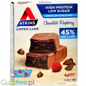 Atkins high protein snack bar - chocolate raspberry