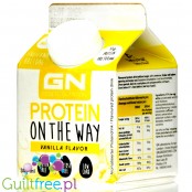 GN Protein On The Way, Vanilla - 30g białka w 140kcal, bezlaktozowy szejk białkow na bazie białek jaj