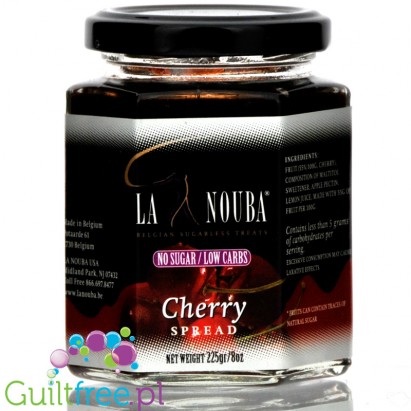 La Nouba Low Carb Cherry Spread - niskowęglowodanowy dżem wiśniowy